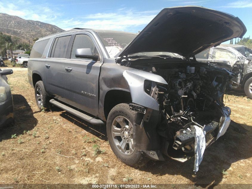 2019 CHEVROLET SUBURBAN LT - 1GNSKHKC8KR326563