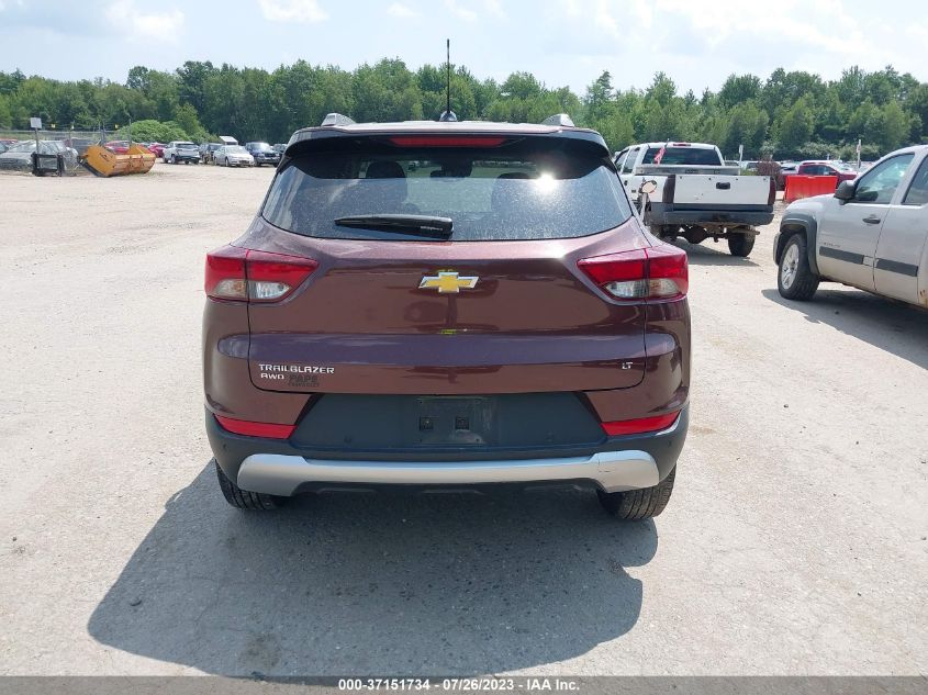 2022 CHEVROLET TRAILBLAZER LT - KL79MRSL6NB133796