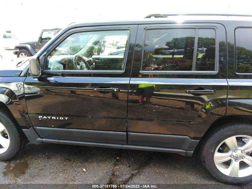 2014 JEEP PATRIOT LATITUDE - 1C4NJPFB9ED722121