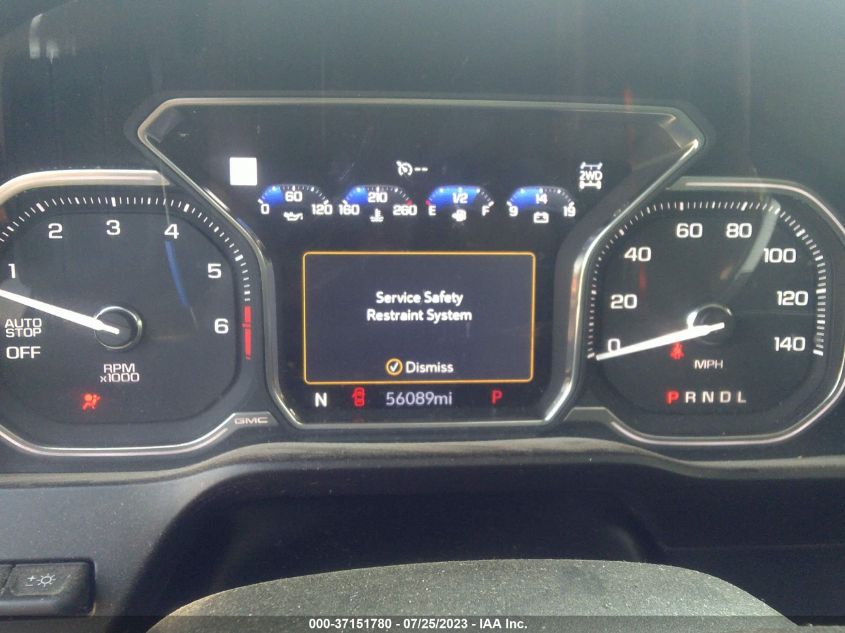 2019 GMC SIERRA 1500 AT4 - 1GTP9EEL3KZ193747