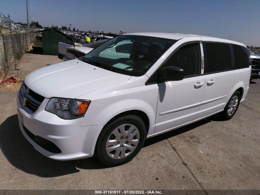 2016 DODGE GRAND CARAVAN SE - 2C4RDGBG5GR130323