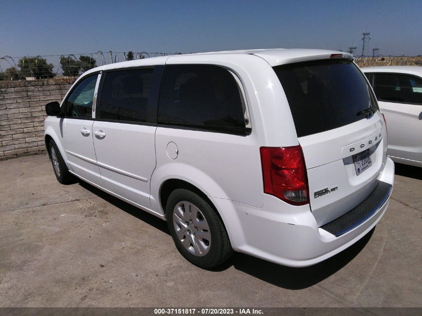 2016 DODGE GRAND CARAVAN SE - 2C4RDGBG5GR130323