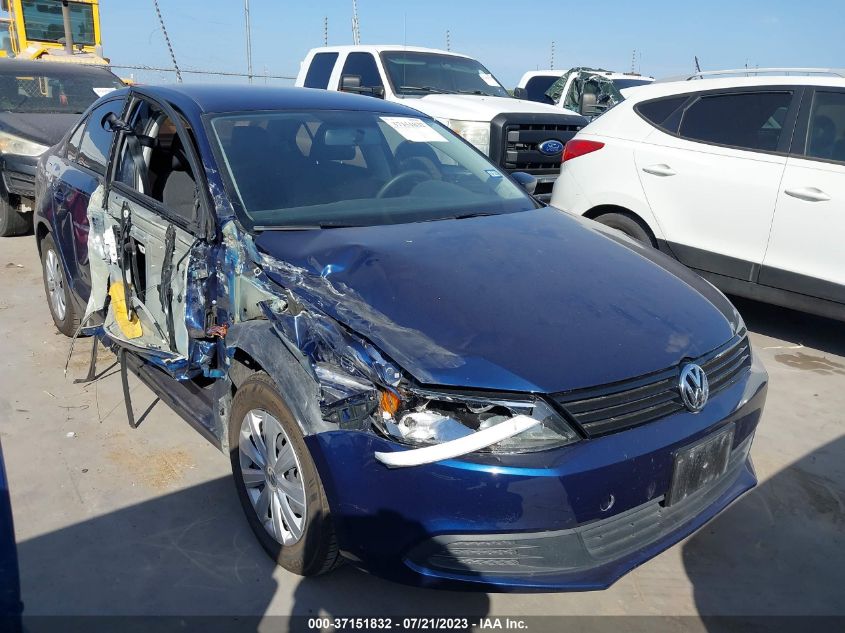 2014 VOLKSWAGEN JETTA SEDAN S - 3VW1K7AJ2EM394536