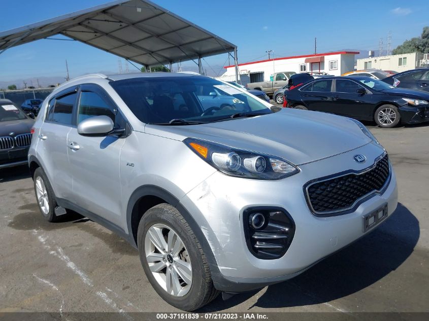 2017 KIA SPORTAGE LX - KNDPMCAC8H7036891
