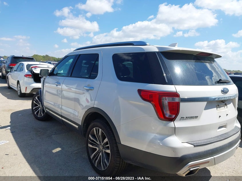 VIN 1FM5K8HT5HGD16697 2017 FORD EXPLORER PLATINUM