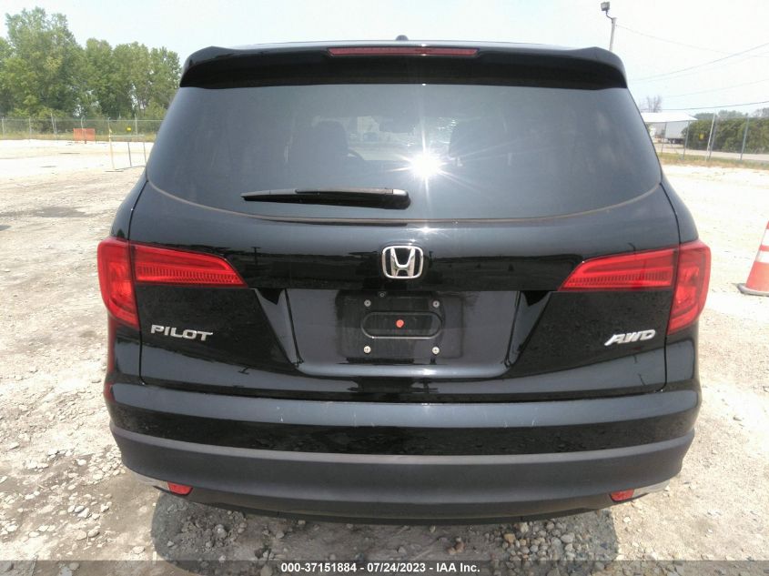 2017 HONDA PILOT EX-L - 5FNYF6H6XHB078957
