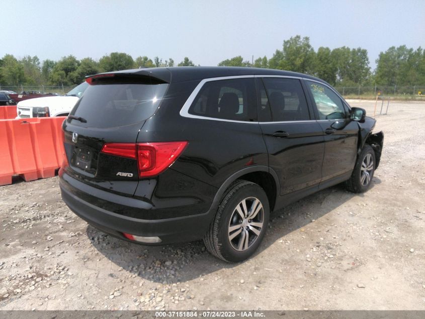 2017 HONDA PILOT EX-L - 5FNYF6H6XHB078957