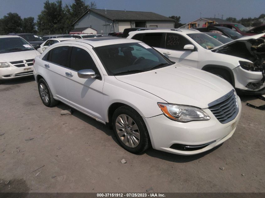 2013 CHRYSLER 200 LIMITED - 1C3CCBCG0DN507552