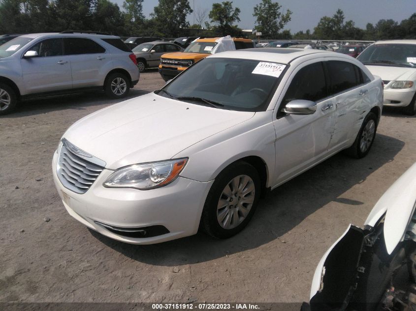 2013 CHRYSLER 200 LIMITED - 1C3CCBCG0DN507552