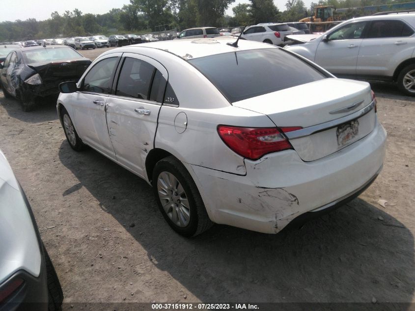 2013 CHRYSLER 200 LIMITED - 1C3CCBCG0DN507552