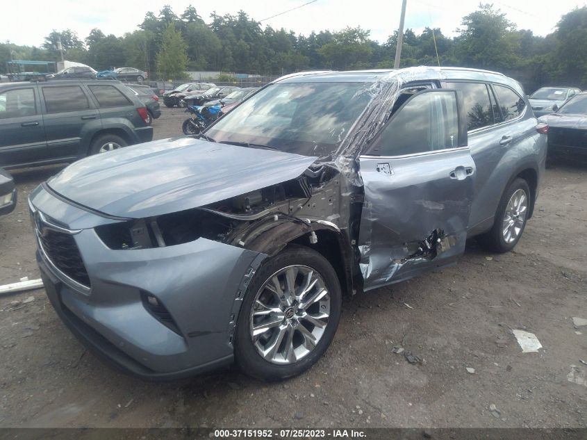 2022 TOYOTA HIGHLANDER HYBRID LIMITED - 5TDXBRCH6NS077426