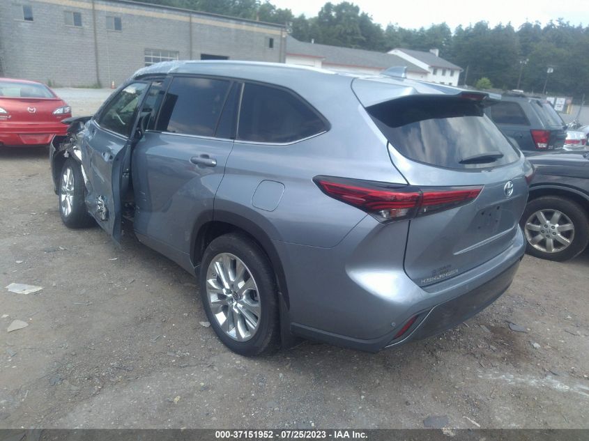 2022 TOYOTA HIGHLANDER HYBRID LIMITED - 5TDXBRCH6NS077426