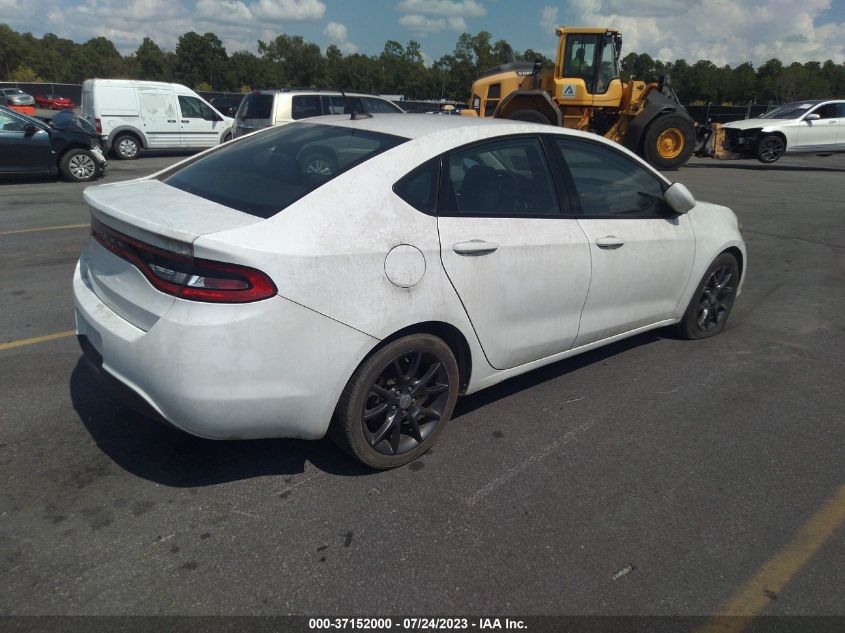 2016 DODGE DART SE - 1C3CDFAA5GD704147