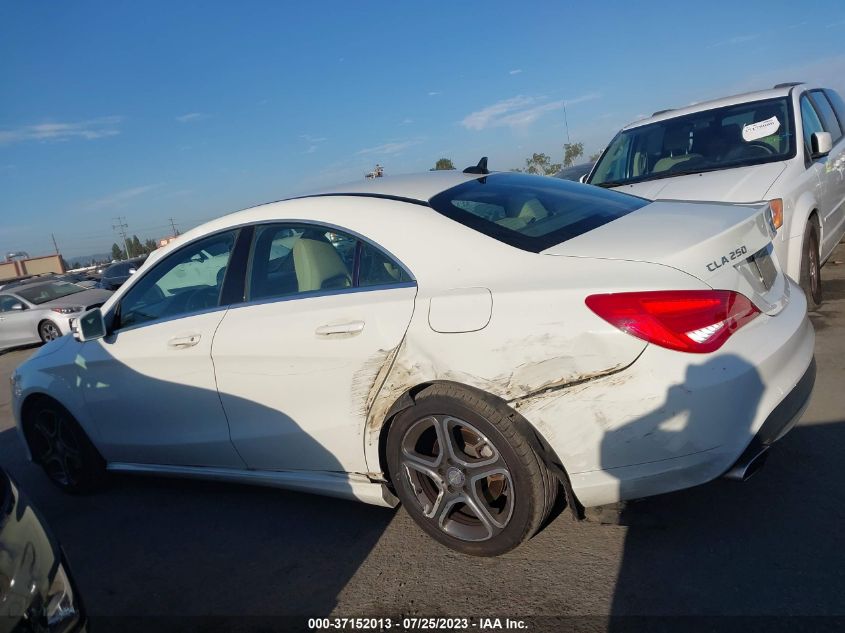 2014 MERCEDES-BENZ CLA-CLASS CLA 250 - WDDSJ4EB2EN150831