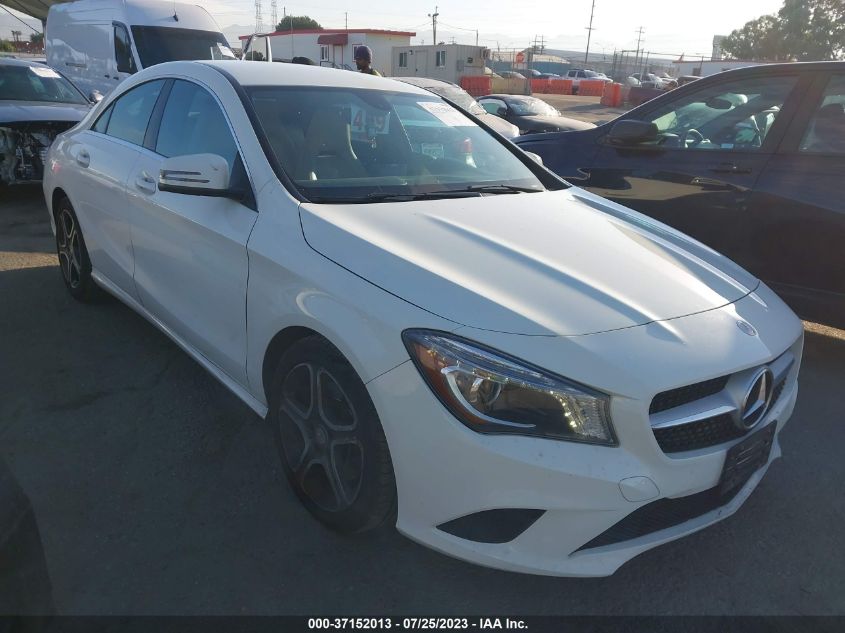 2014 MERCEDES-BENZ CLA-CLASS CLA 250 - WDDSJ4EB2EN150831