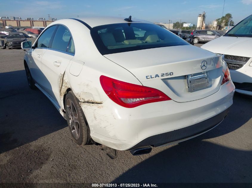 2014 MERCEDES-BENZ CLA-CLASS CLA 250 - WDDSJ4EB2EN150831