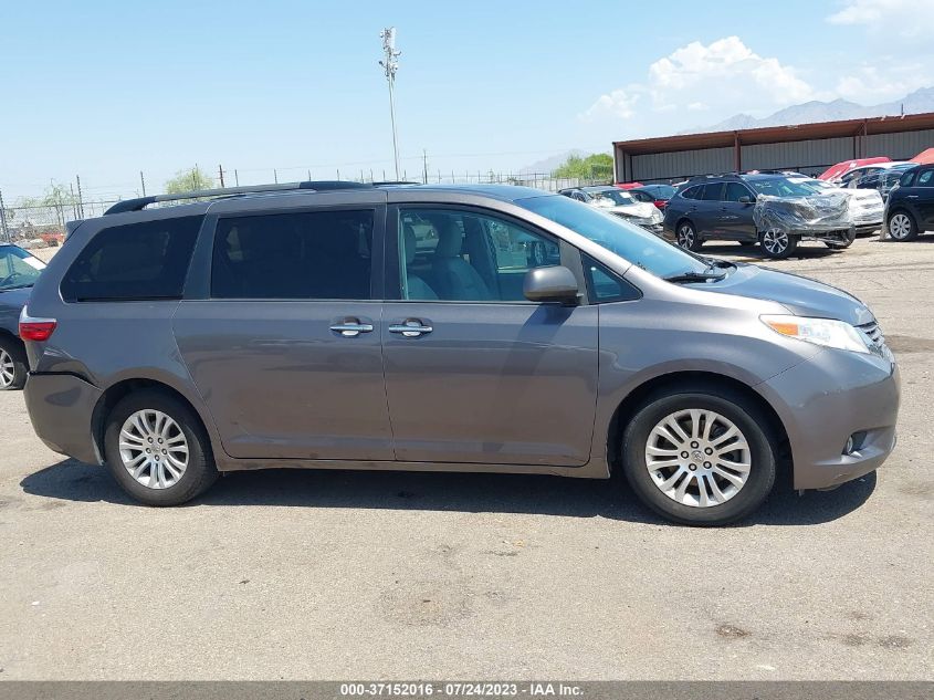 2015 TOYOTA SIENNA XLE/XLE AAS/LTD - 5TDYK3DC1FS662789