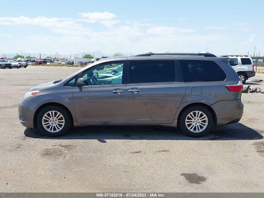 2015 TOYOTA SIENNA XLE/XLE AAS/LTD - 5TDYK3DC1FS662789