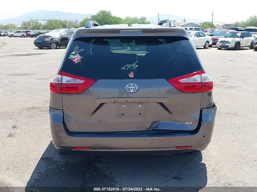 2015 TOYOTA SIENNA XLE/XLE AAS/LTD - 5TDYK3DC1FS662789