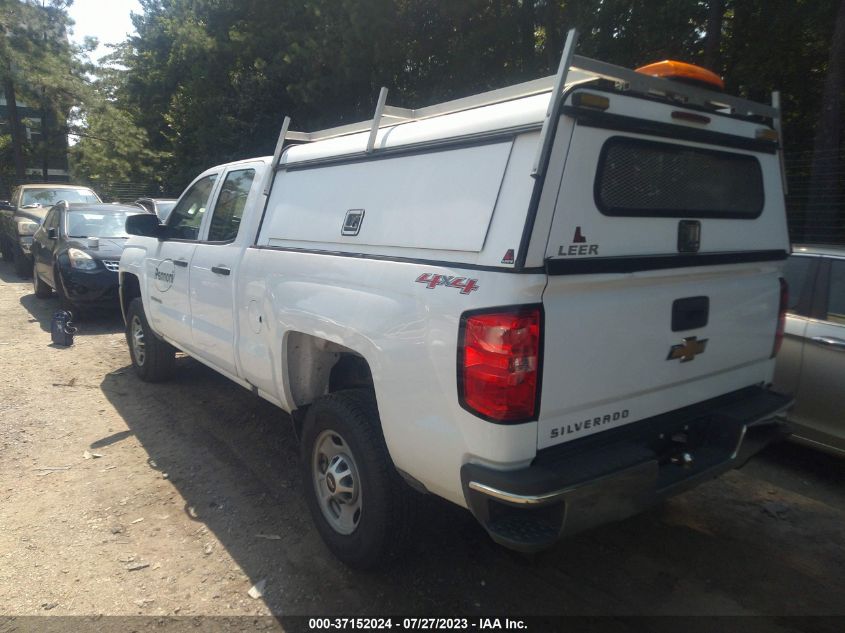 2017 CHEVROLET SILVERADO 2500HD WORK TRUCK - 1GC2KUEG7HZ313151
