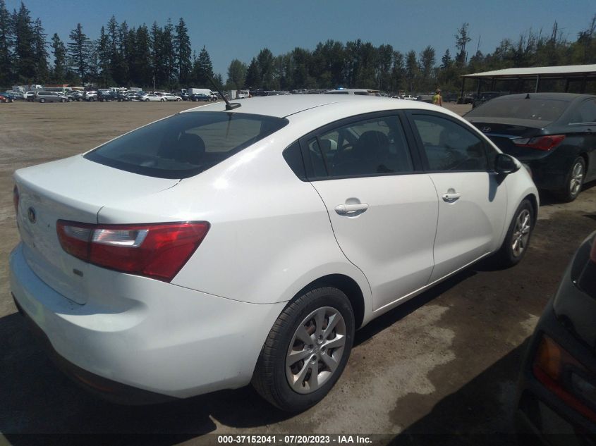2013 KIA RIO LX - KNADM4A36D6295319