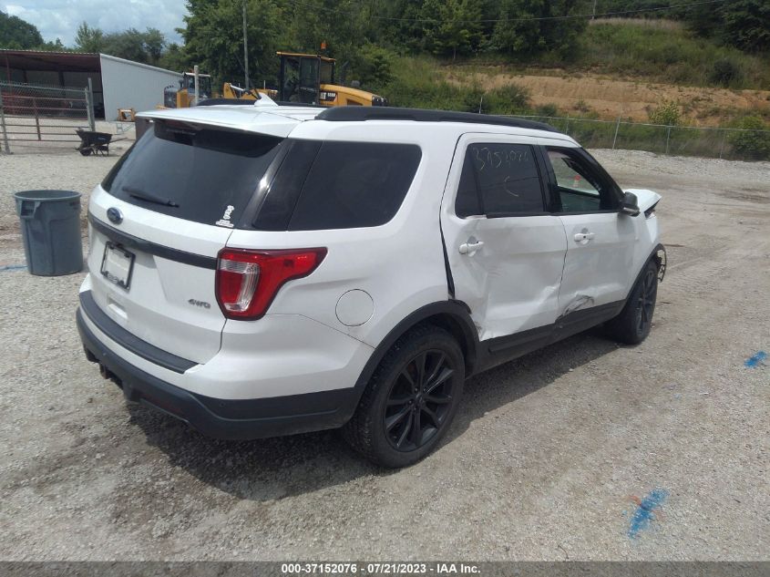 2018 FORD EXPLORER XLT - 1FM5K8D84JGB98519