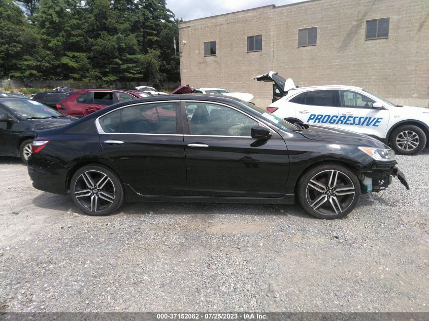 2017 HONDA ACCORD SEDAN SPORT SE - 1HGCR2F12HA220195
