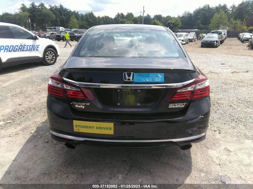 2017 HONDA ACCORD SEDAN SPORT SE - 1HGCR2F12HA220195