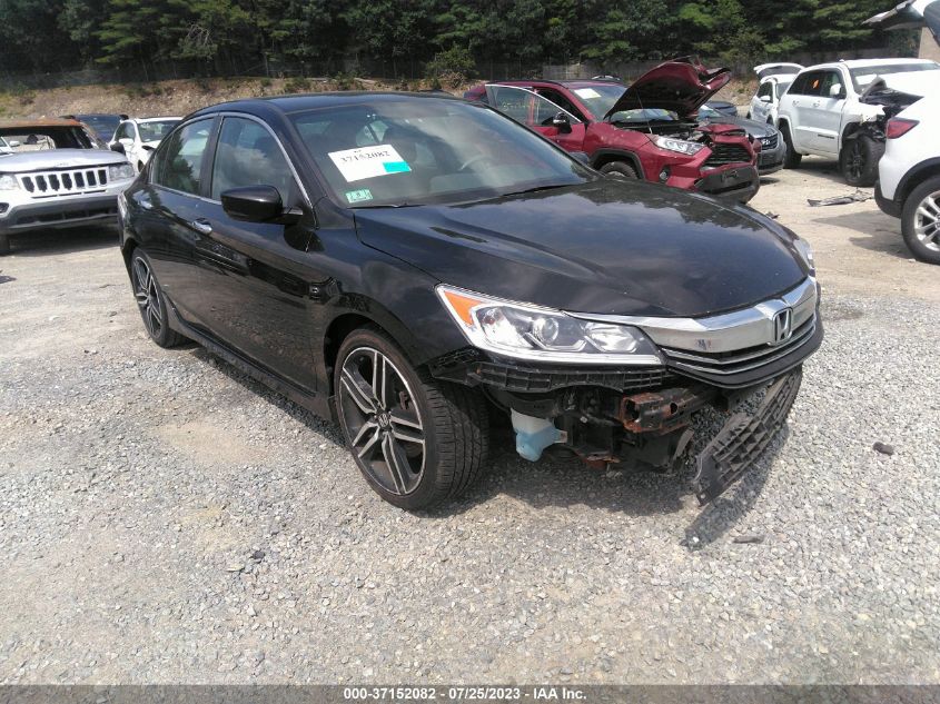 2017 HONDA ACCORD SEDAN SPORT SE - 1HGCR2F12HA220195