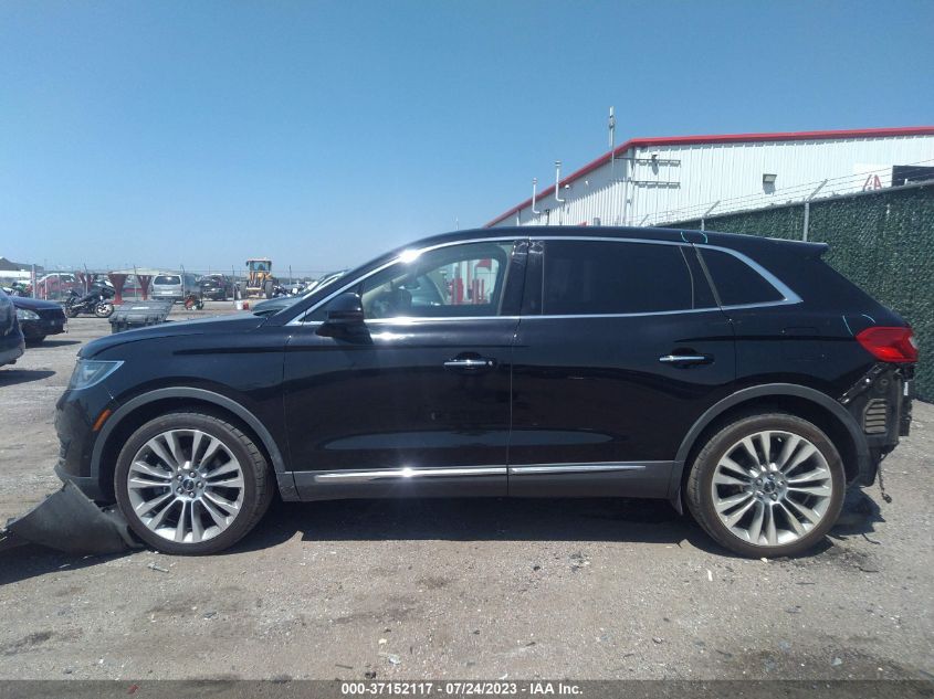 2016 LINCOLN MKX RESERVE - 2LMPJ8LP7GBL41598