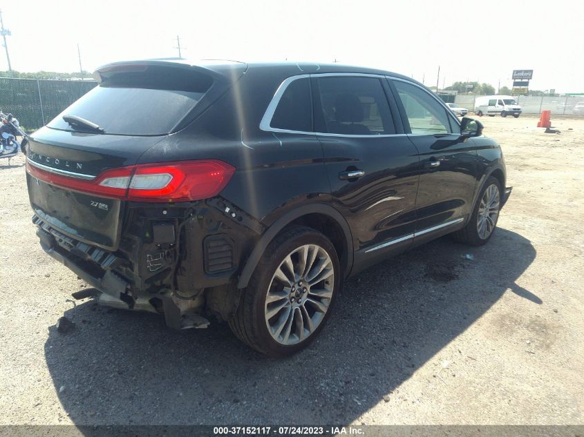 2016 LINCOLN MKX RESERVE - 2LMPJ8LP7GBL41598