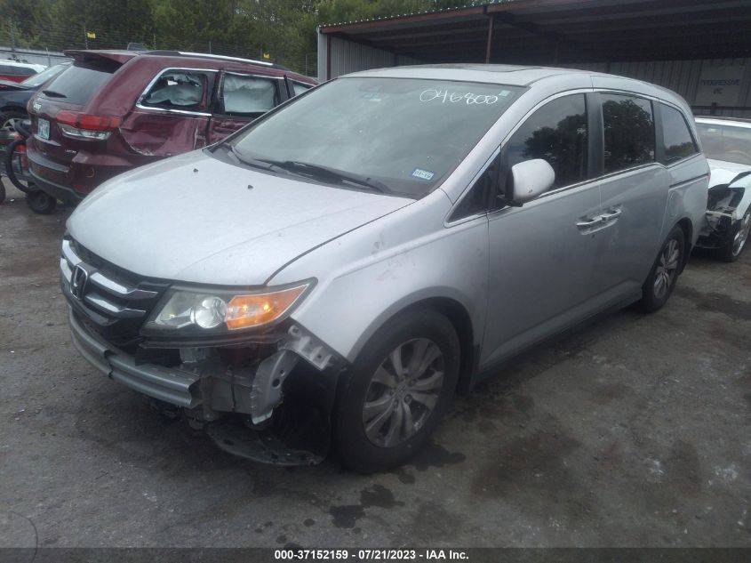 2014 HONDA ODYSSEY EXL - 5FNRL5H60EB046800