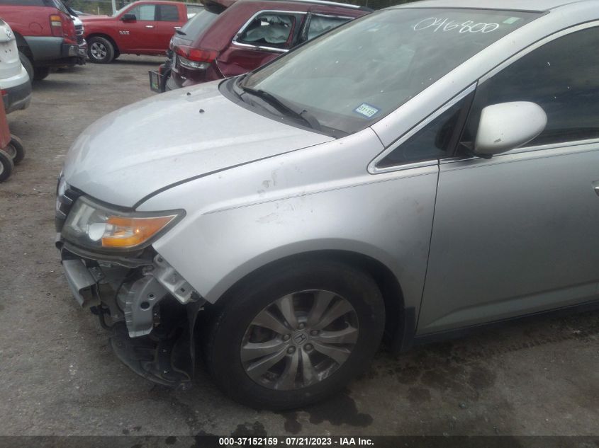 2014 HONDA ODYSSEY EXL - 5FNRL5H60EB046800