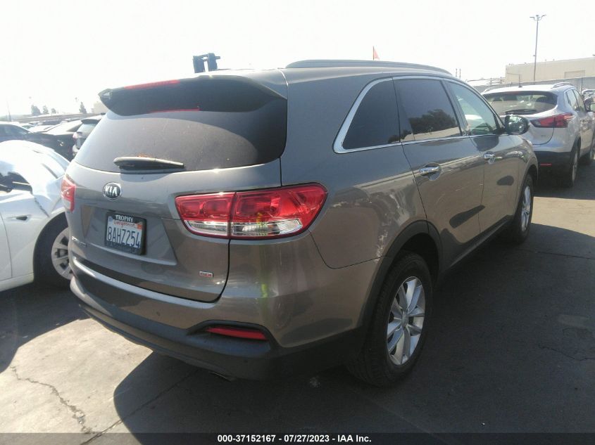 2017 KIA SORENTO LX - 5XYPG4A33HG295532