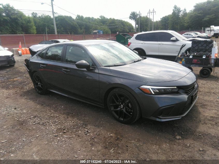 2022 HONDA CIVIC SEDAN SPORT - 2HGFE2F57NH551671