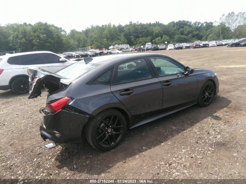 VIN 2HGFE2F57NH551671 2022 HONDA CIVIC SEDAN SPORT