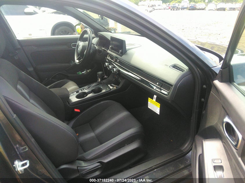 VIN 2HGFE2F57NH551671 2022 HONDA CIVIC SEDAN SPORT