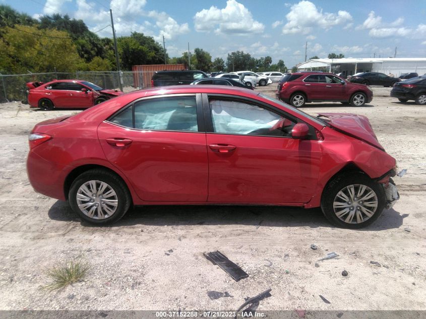 2015 TOYOTA COROLLA L/LE/S/S PLUS/LE PLUS - 2T1BURHE2FC375453