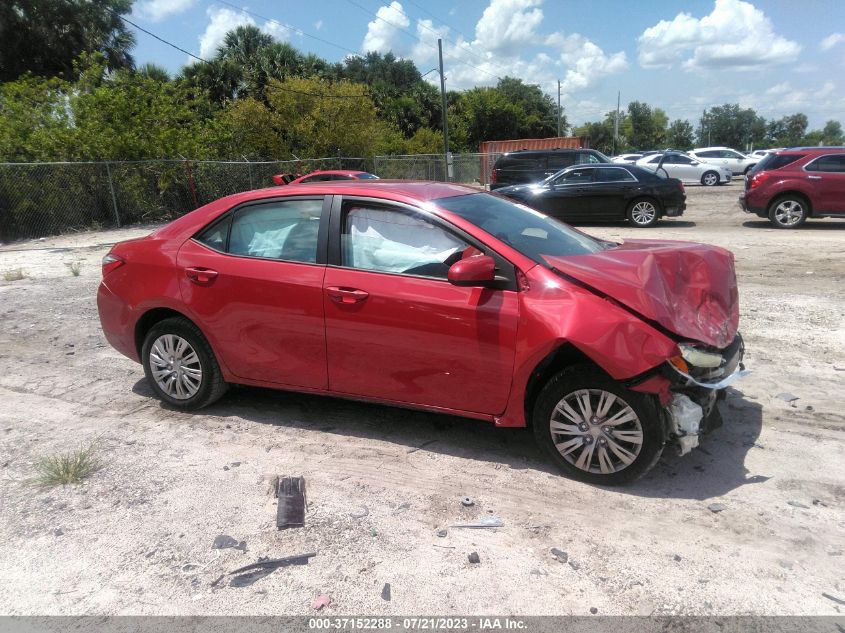 2015 TOYOTA COROLLA L/LE/S/S PLUS/LE PLUS - 2T1BURHE2FC375453