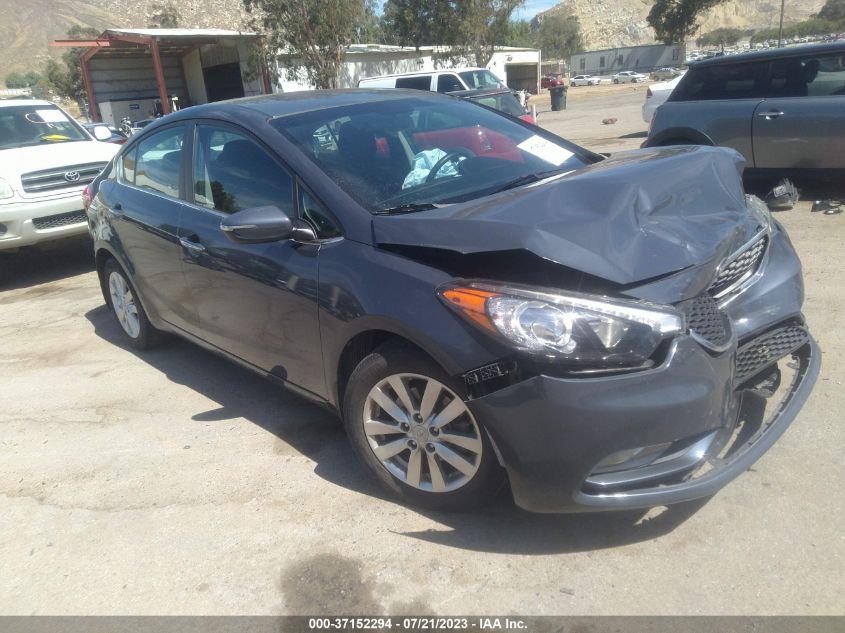 2014 KIA FORTE EX - KNAFX4A8XE5085275