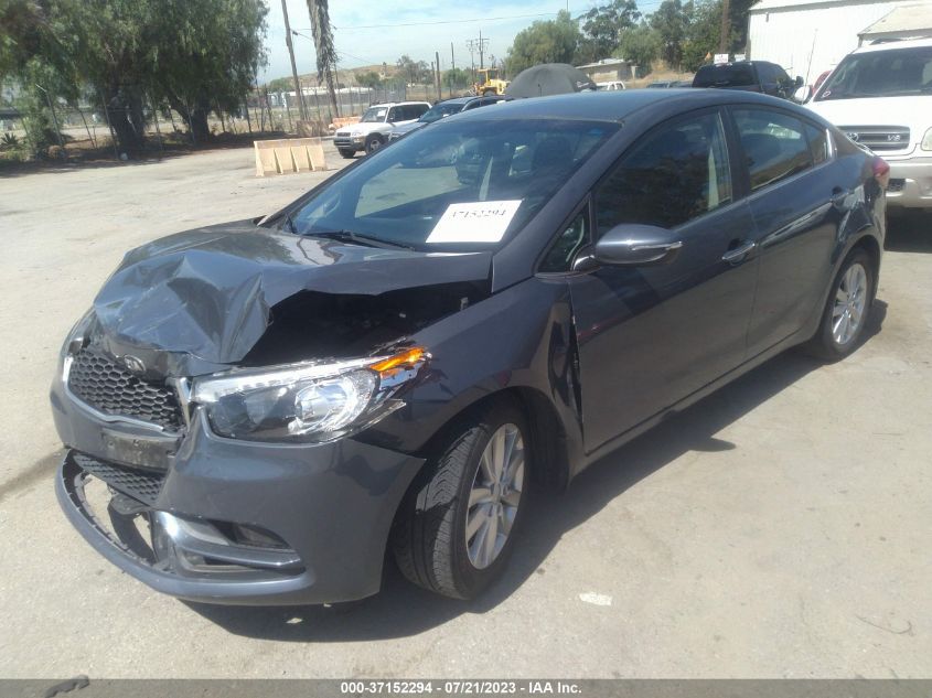 2014 KIA FORTE EX - KNAFX4A8XE5085275