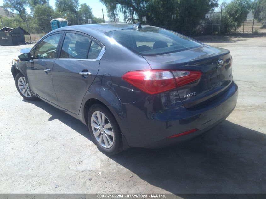 2014 KIA FORTE EX - KNAFX4A8XE5085275
