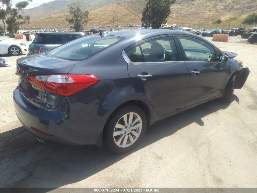2014 KIA FORTE EX - KNAFX4A8XE5085275