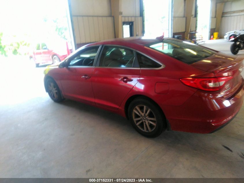 2016 HYUNDAI SONATA 2.4L SE - 5NPE24AF7GH302845