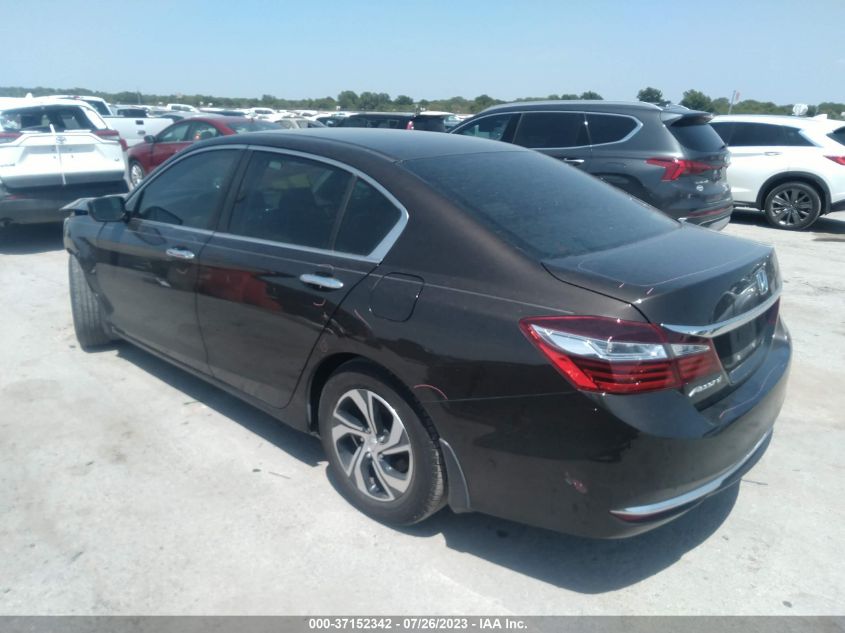 2016 HONDA ACCORD SEDAN LX - 1HGCR2F31GA240762