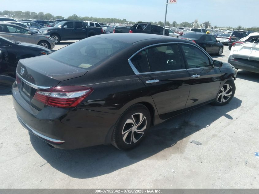 2016 HONDA ACCORD SEDAN LX - 1HGCR2F31GA240762