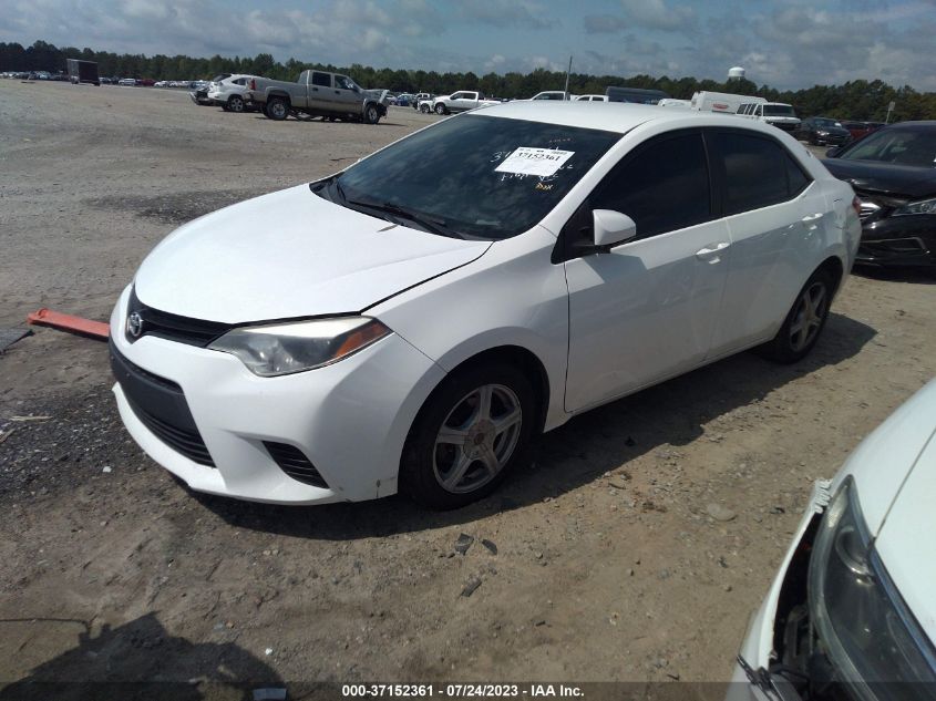 2014 TOYOTA COROLLA L/LE/LE PLS/PRM/S/S PLS - 2T1BURHE6EC177201