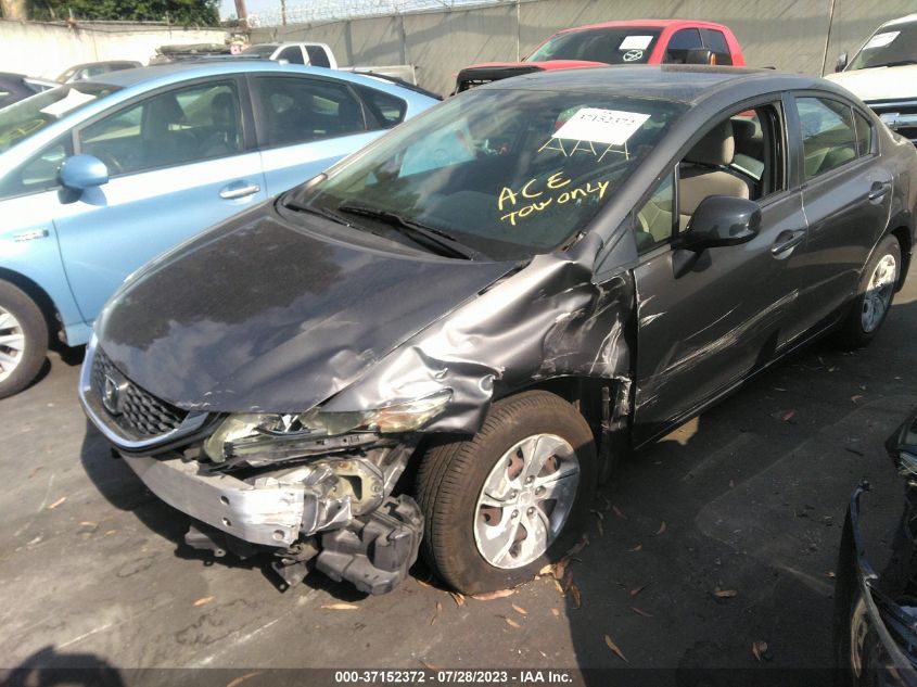 2013 HONDA CIVIC SDN LX - 2HGFB2F57DH513526