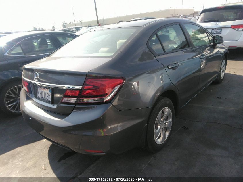 2013 HONDA CIVIC SDN LX - 2HGFB2F57DH513526