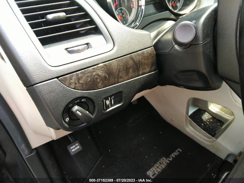 2016 DODGE GRAND CARAVAN SXT - 2C4RDGCG6GR100813